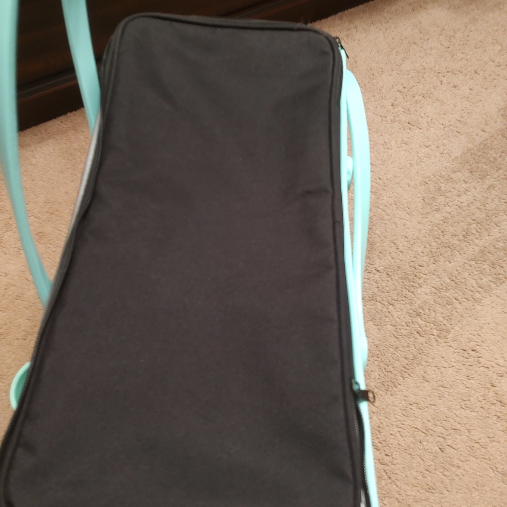 Seafoam Green Tote Bag With Cooler Insert - Picture 6 of 12